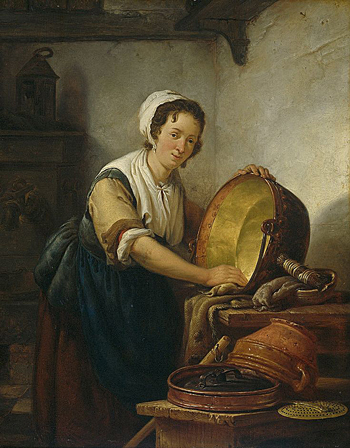 „בילד פֿון אַ דינסט‟, אַבראַהאַם וואַן סטרי (1753—1826)